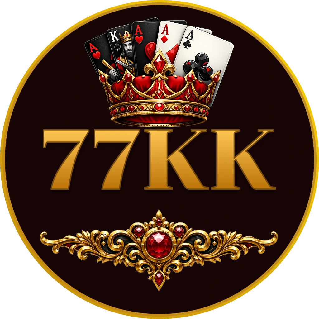 Stylish casino woman with poker chips and neon lights representing luxury online gaming on 77KK in Bangladesh